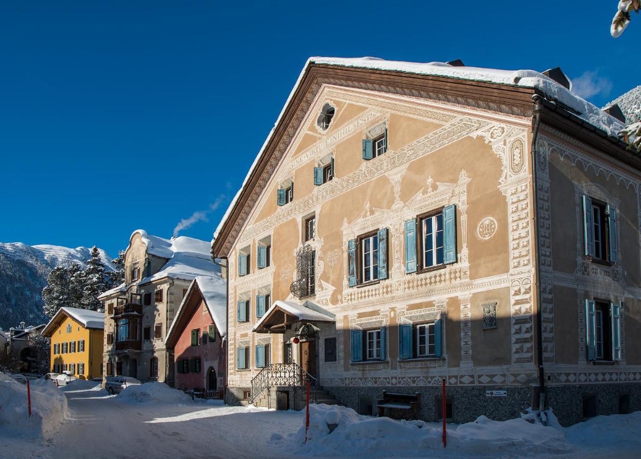 Chesa Michel Bever Exterior foto