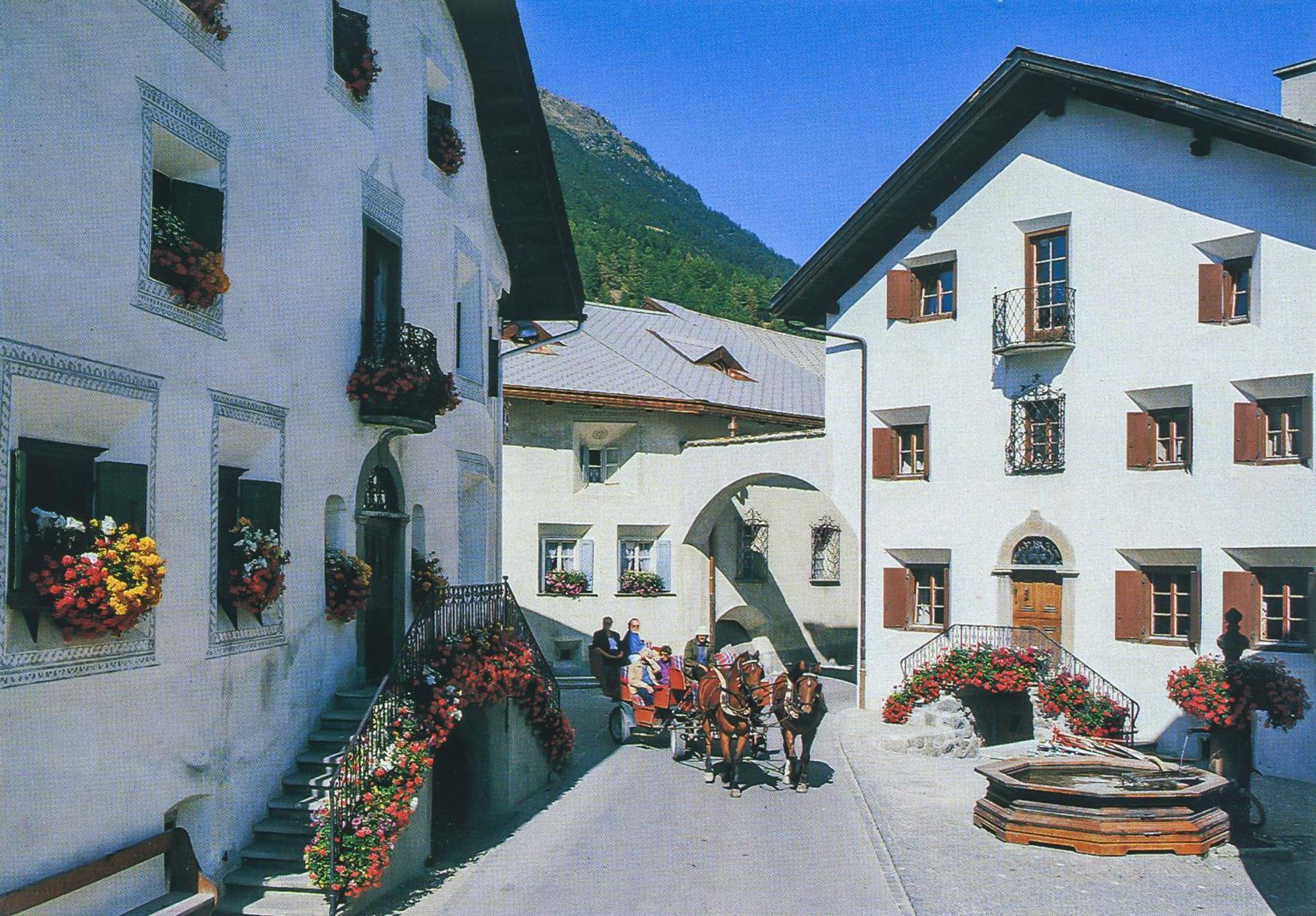 Chesa Michel Bever Exterior foto